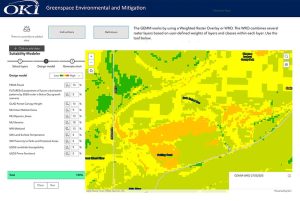 A screenshot of the GEMM application